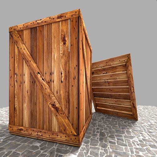 wooden box  ( caja de madera ) preview image